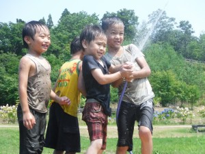 親子の外遊びカフェ 「どろんぱ」